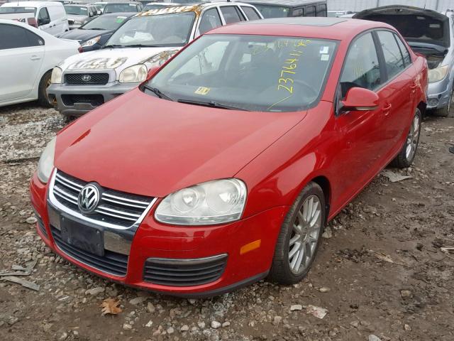 3VWRJ71K88M152871 - 2008 VOLKSWAGEN JETTA WOLF RED photo 9