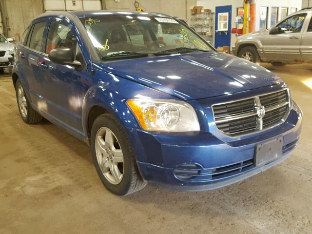 1B3HB48C09D164309 - 2009 DODGE CALIBER SX BLUE photo 1