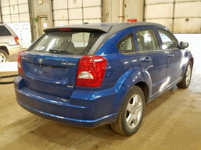 1B3HB48C09D164309 - 2009 DODGE CALIBER SX BLUE photo 4