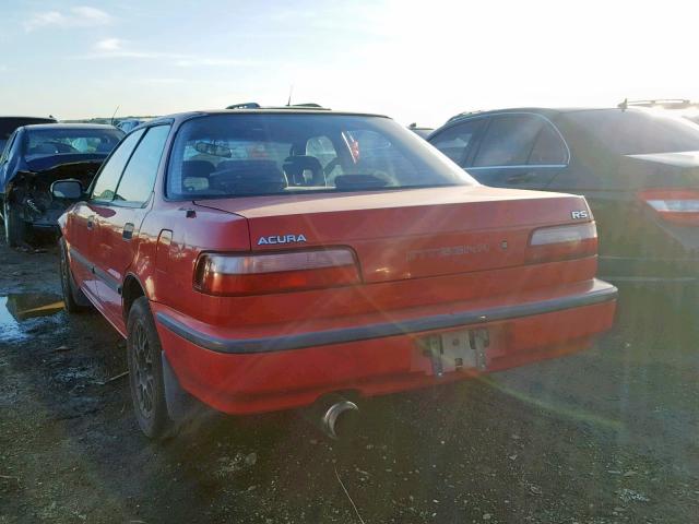 JH4DB1645LS001728 - 1990 ACURA INTEGRA RS RED photo 3