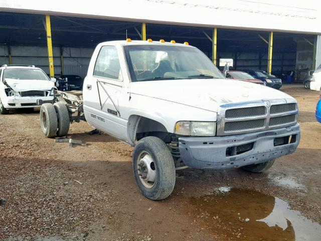 1B6MC36C0TS699512 - 1996 DODGE RAM 3500 WHITE photo 1