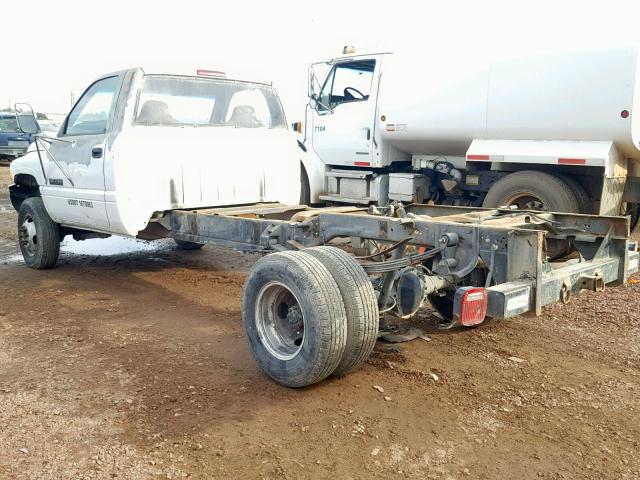 1B6MC36C0TS699512 - 1996 DODGE RAM 3500 WHITE photo 3