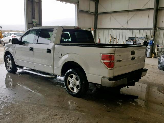 1FTEW1C86AFC37005 - 2010 FORD F150 SUPER WHITE photo 3