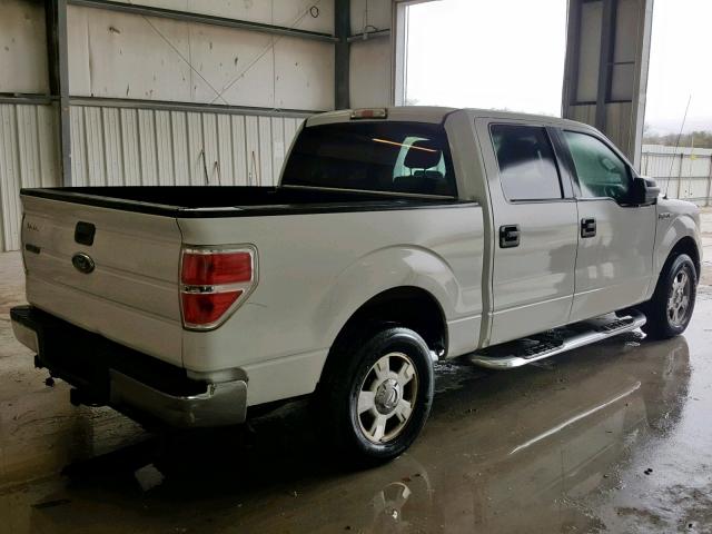1FTEW1C86AFC37005 - 2010 FORD F150 SUPER WHITE photo 4