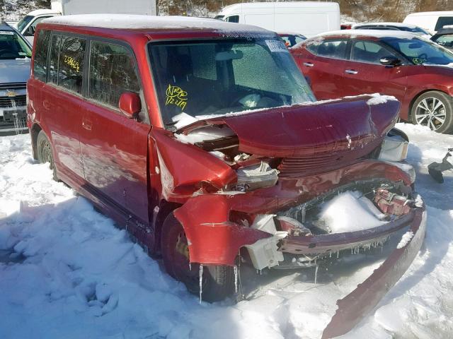 JTLKT324264120549 - 2006 TOYOTA SCION XB Бордовый фото 1