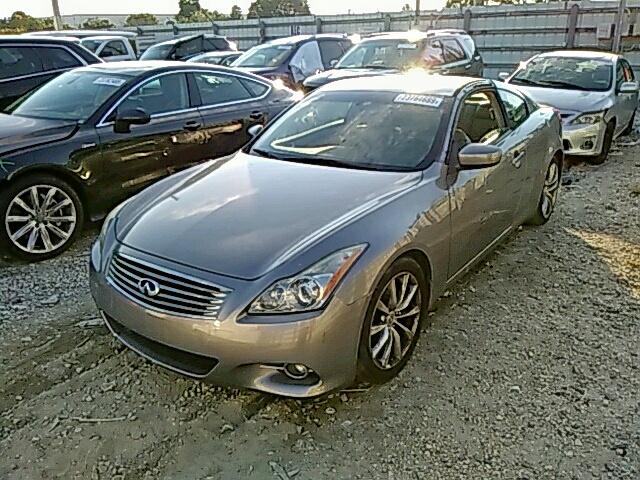 JNKCV64E89M607274 - 2009 INFINITI G37 BASE GRAY photo 2