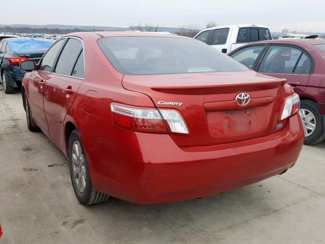 4T1BB46K89U107897 - 2009 TOYOTA CAMRY HYBR RED photo 3