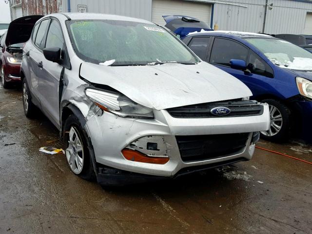 1FMCU0F75DUD33830 - 2013 FORD ESCAPE S SILVER photo 1