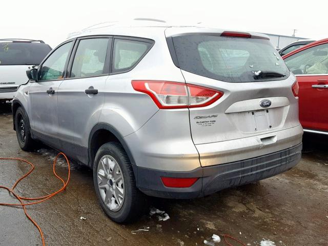 1FMCU0F75DUD33830 - 2013 FORD ESCAPE S SILVER photo 3