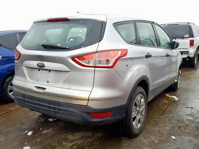 1FMCU0F75DUD33830 - 2013 FORD ESCAPE S SILVER photo 4