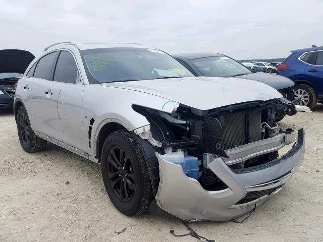 JN8CS1MW2HM413560 - 2017 INFINITI QX70 SILVER photo 1