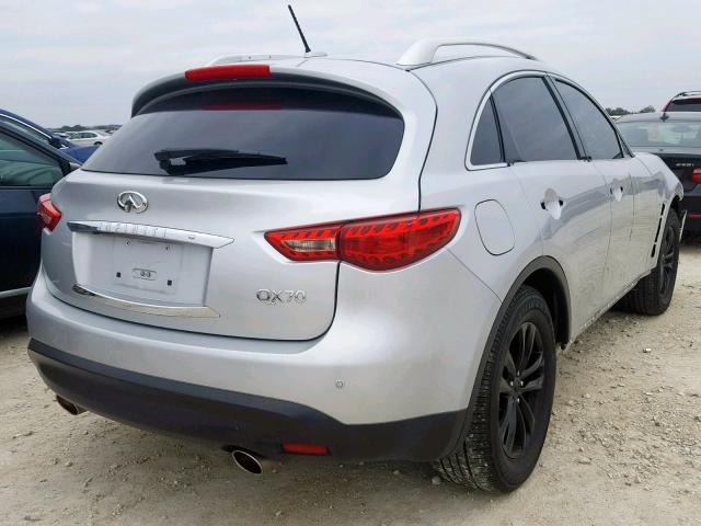 JN8CS1MW2HM413560 - 2017 INFINITI QX70 SILVER photo 4