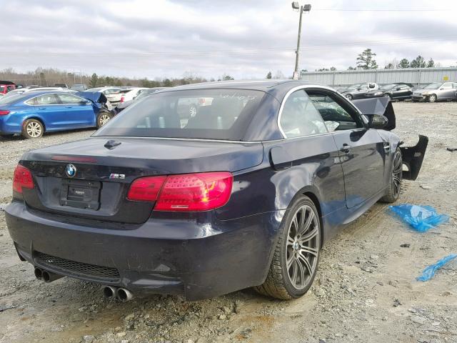 WBSDX9C50DE786165 - 2013 BMW M3 BLACK photo 4