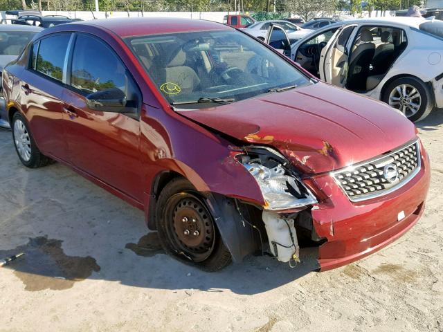 3N1AB61E67L654593 - 2007 NISSAN SENTRA 2.0 RED photo 1