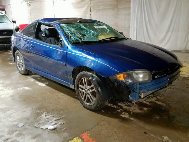 1G1JH12F047180395 - 2004 CHEVROLET CAVALIER L BLUE photo 1