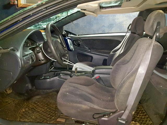 1G1JH12F047180395 - 2004 CHEVROLET CAVALIER L BLUE photo 5