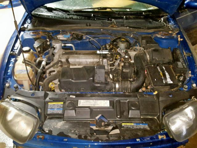 1G1JH12F047180395 - 2004 CHEVROLET CAVALIER L BLUE photo 7