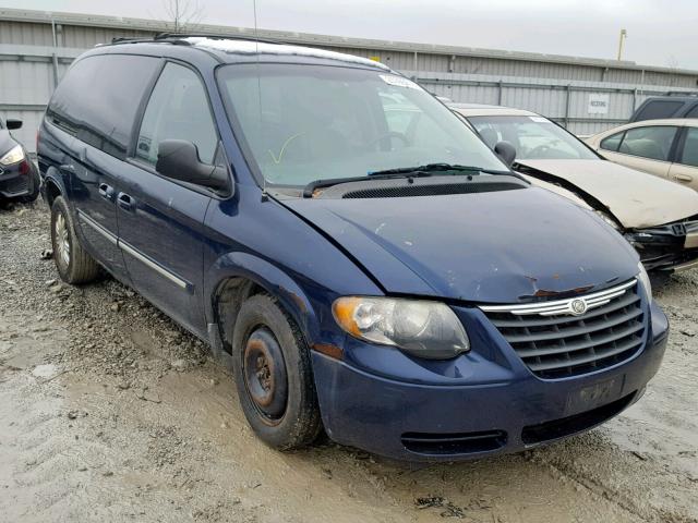 2A4GP54L56R796524 - 2006 CHRYSLER TOWN & COU BLUE photo 1