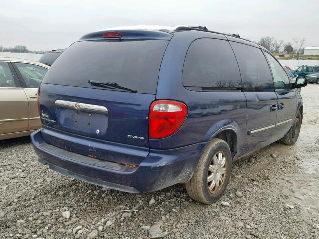 2A4GP54L56R796524 - 2006 CHRYSLER TOWN & COU BLUE photo 4