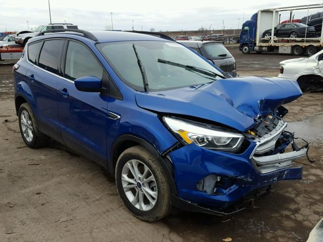 1FMCU9GD7HUC23862 - 2017 FORD ESCAPE SE BLUE photo 1