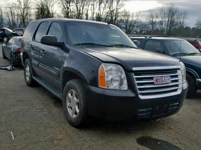 1GKFK13568R236228 - 2008 GMC YUKON HYBR BLACK photo 1