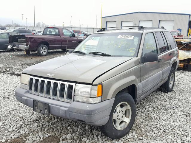 1J4GZ58S0WC328012 - 1998 JEEP GRAND CHER TAN photo 2