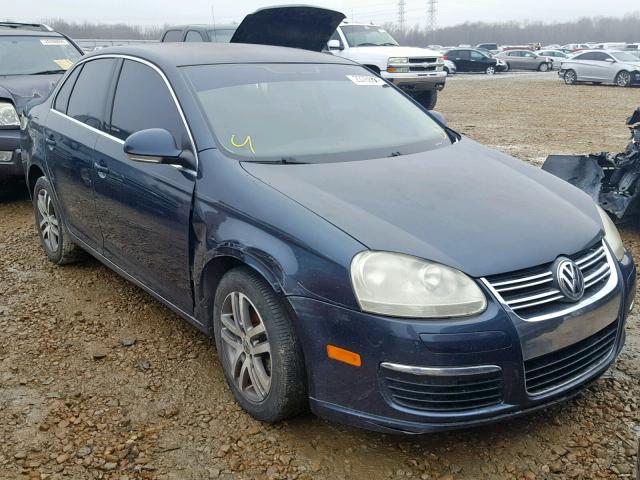 3VWRF71K66M703202 - 2006 VOLKSWAGEN JETTA 2.5 BLUE photo 1