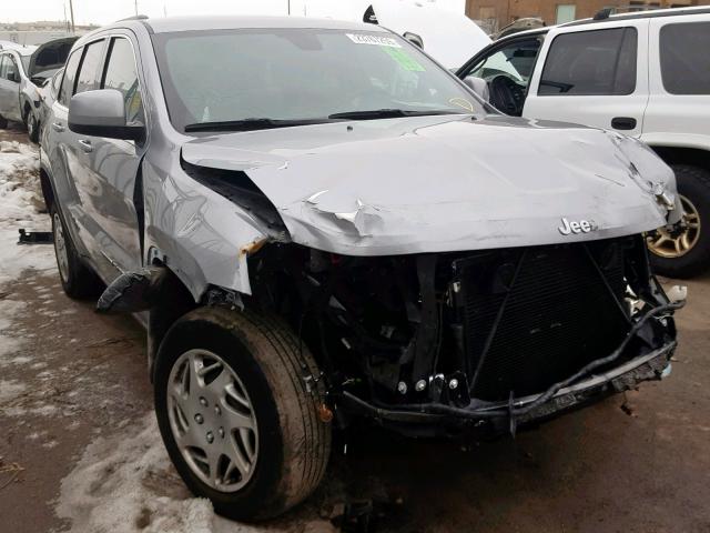 1C4RJFAG2HC684496 - 2017 JEEP GRAND CHER ვერცხლისფერი ფოტო 1