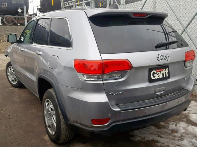 1C4RJFAG2HC684496 - 2017 JEEP GRAND CHER ვერცხლისფერი ფოტო 3