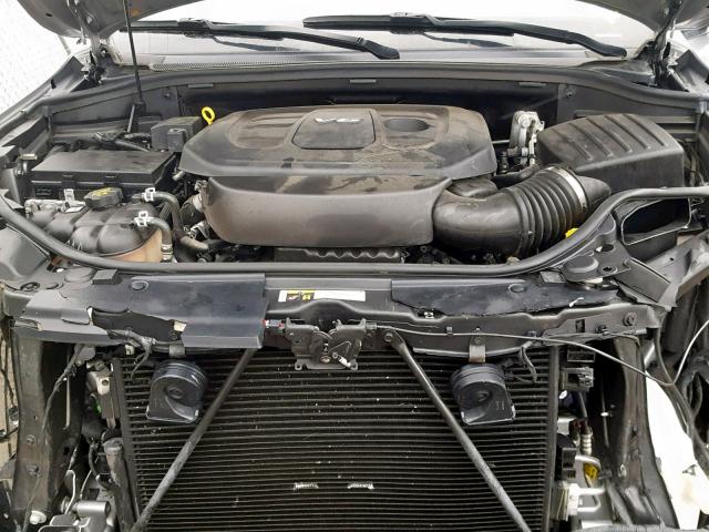 1C4RJFAG2HC684496 - 2017 JEEP GRAND CHER ვერცხლისფერი ფოტო 7