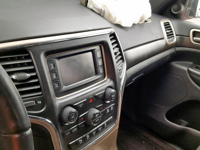 1C4RJFAG2HC684496 - 2017 JEEP GRAND CHER ვერცხლისფერი ფოტო 9