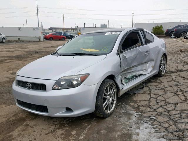 JTKDE177150061806 - 2005 TOYOTA SCION TC ნაცრისფერი ფოტო 2