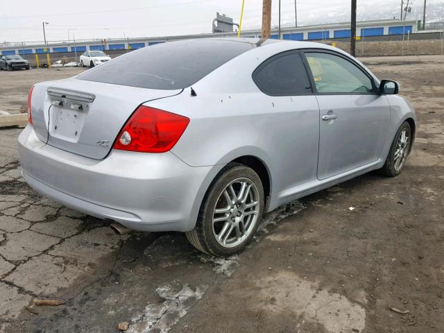 JTKDE177150061806 - 2005 TOYOTA SCION TC ნაცრისფერი ფოტო 4