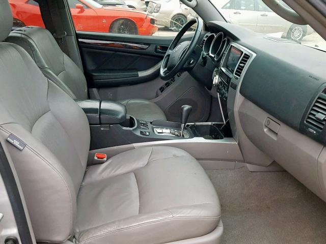 JTEBT17R78K004858 - 2008 TOYOTA 4RUNNER LI Gümüş foto 5