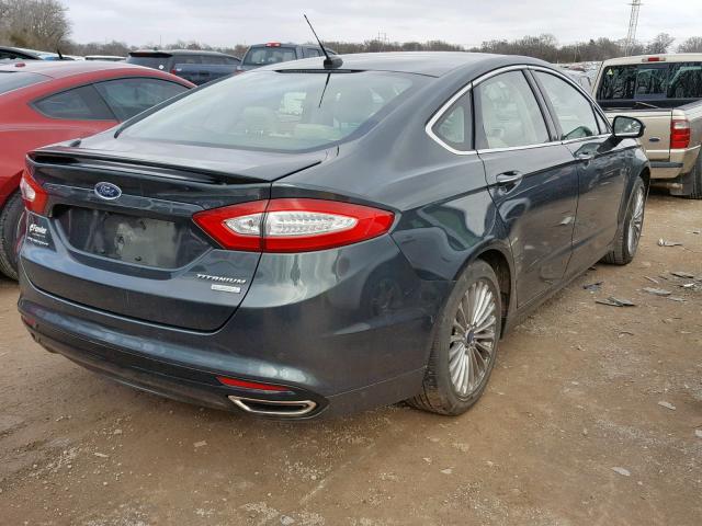 3FA6P0K97FR303177 - 2015 FORD FUSION TIT GREEN photo 4