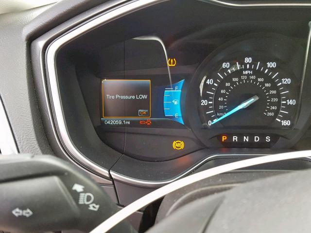 3FA6P0K97FR303177 - 2015 FORD FUSION TIT GREEN photo 8