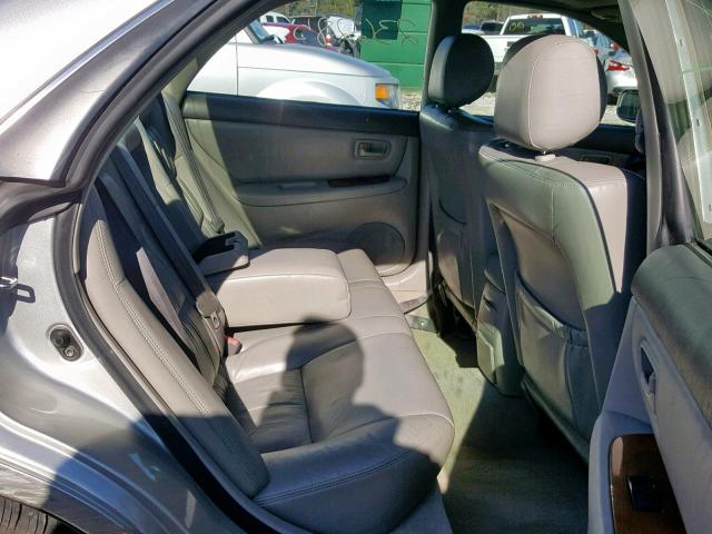 JT8BF28G315108958 - 2001 LEXUS ES 300 SILVER photo 6