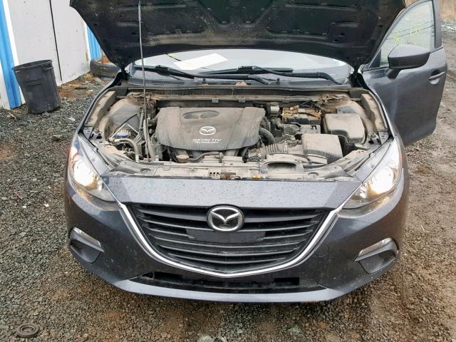 3MZBM1U72FM226439 - 2015 MAZDA 3 SPORT CHARCOAL photo 7