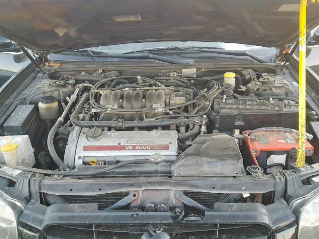 JN1CA31D81T815708 - 2001 NISSAN MAXIMA GXE BLACK photo 7