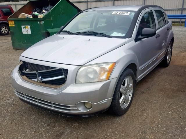 1B3HB48B77D557518 - 2007 DODGE CALIBER SX GRAY photo 2