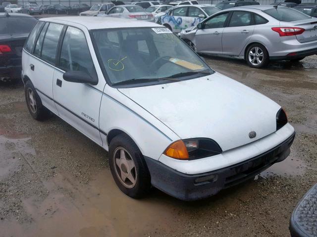 2C1MR6463N6755826 - 1992 GEO METRO BASE WHITE photo 1