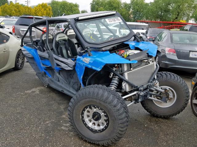 3NSVFE926JF937622 - 2018 POLARIS RZR XP 4 T BLUE photo 1