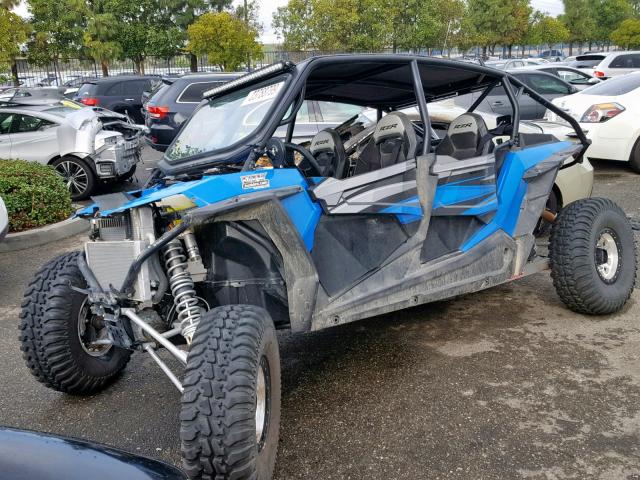 3NSVFE926JF937622 - 2018 POLARIS RZR XP 4 T BLUE photo 2