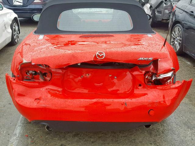 JM1NC2LF3D0226810 - 2013 MAZDA MX-5 MIATA RED photo 9