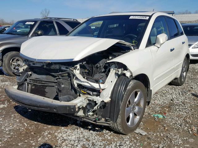 5J8TB185X7A008139 - 2007 ACURA RDX TECHNO WHITE photo 2