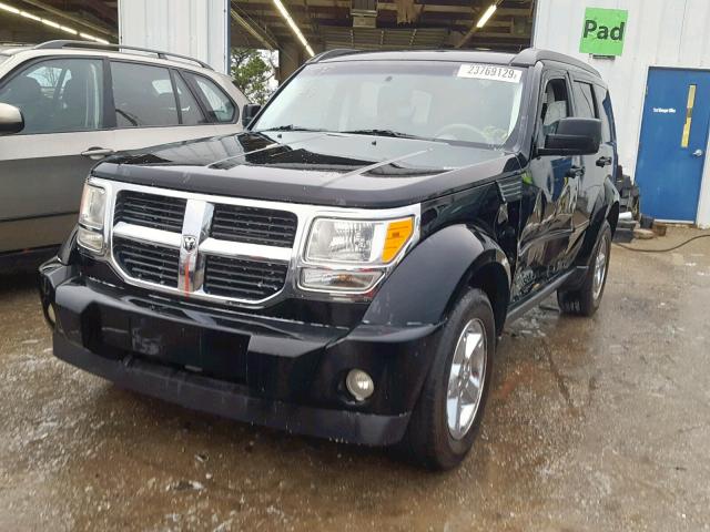 1D8GT58K67W669178 - 2007 DODGE NITRO SLT BLACK photo 2