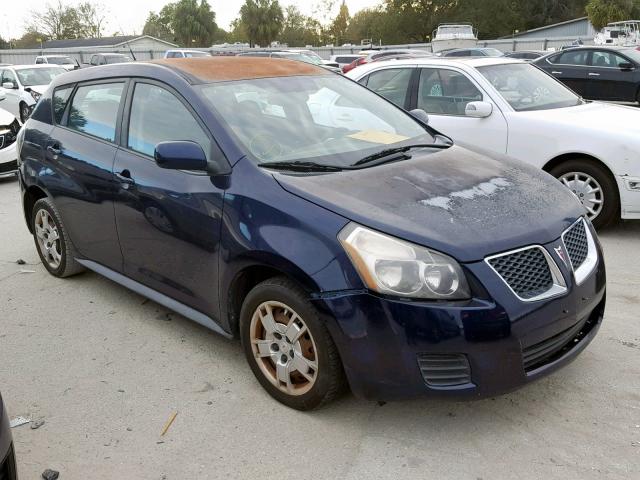 5Y2SP67069Z418388 - 2009 PONTIAC VIBE BLUE photo 1