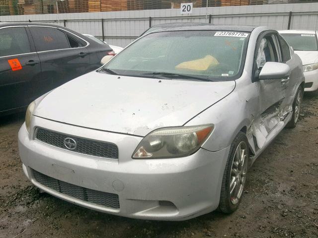 JTKDE167870156173 - 2007 TOYOTA SCION TC ვერცხლისფერი ფოტო 2
