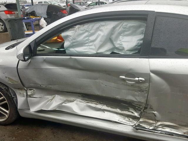 JTKDE167870156173 - 2007 TOYOTA SCION TC ვერცხლისფერი ფოტო 9