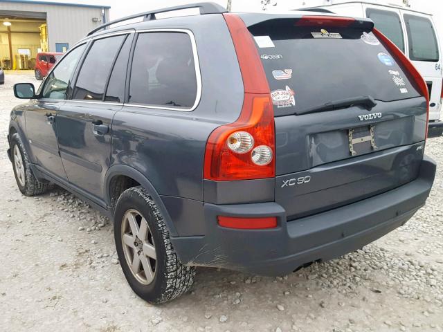 YV4CM592861297733 - 2006 VOLVO XC90 GRAY photo 3